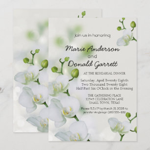 Soft Elegante Orchid Probe Dinner