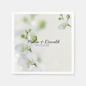 Soft Elegante Orchid Serviette (Vorderseite)