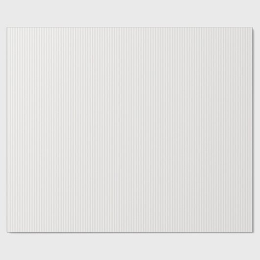 Soft-Elfenbein und weiße Strippendusche Geschenkpapier (Flach)