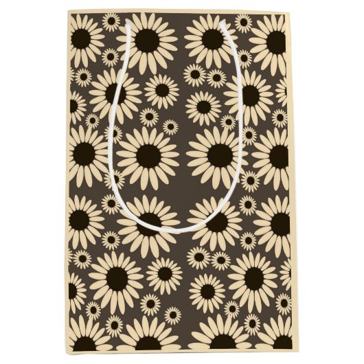 Soft Empress Florals Brown Empress Mittlere Geschenktüte (Vorderseite)
