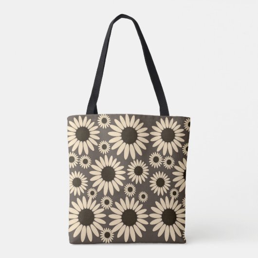Soft Empress Florals Brown Empress  Tasche (Rückseite)