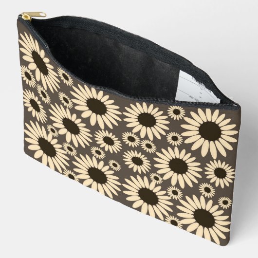  Soft Empress Florals Brown Empress Zubehörtasche (Offen)