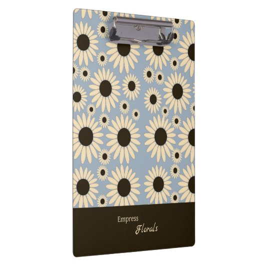 Soft Empress Florals Radiant Empress Klemmbrett (Rechts)