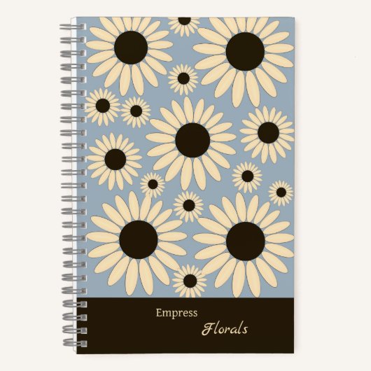  Soft Empress Florals Radiant Empress Notizblock (Vorderseite)
