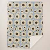 Soft Empress Florals Radiant Empress Sherpadecke (Vorderseite)