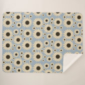 Soft Empress Florals Radiant Empress Sherpadecke (Vorderseite (Horizontal))