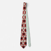 Soft Empress Florals Samt Krawatte (Vorderseite)