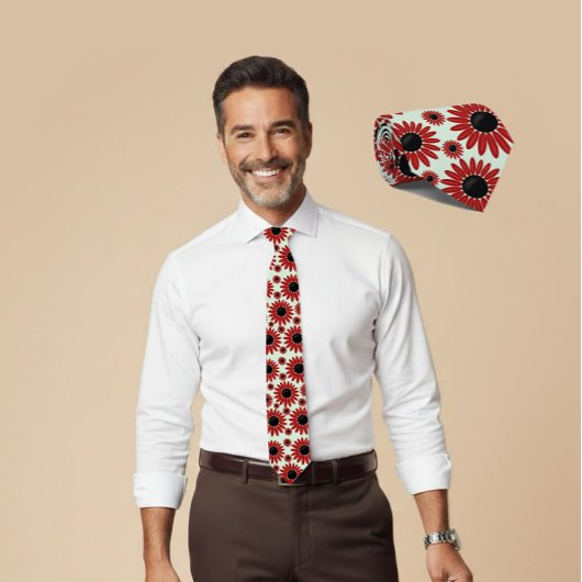Soft Empress Florals Samt Krawatte