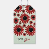 Soft Empress Florals Velvet Geschenkanhänger (Vorderseite)