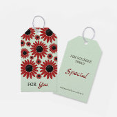 Soft Empress Florals Velvet Geschenkanhänger