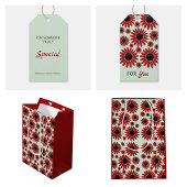 Soft Empress Florals Velvet Geschenkanhänger