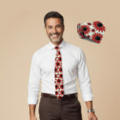 Soft Empress Florals Velvet Krawatte