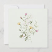 Soft English Garden Save the Date (Rückseite)