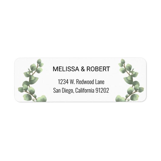 Soft Eucalyptus Verlasse Minimalistisches Haushalt (Vorne)