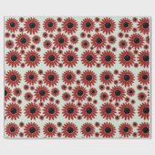 Soft Express Florals Samt Geschenkpapier (Flach)