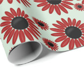 Soft Express Florals Samt Geschenkpapier (Rolleneckpunkt)