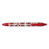 Soft Express Florals Samt Kugelschreiber (Rückseite)