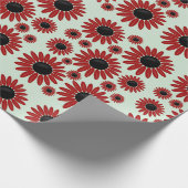 Soft Express Florals Velvet Geschenkpapier (Ecke)