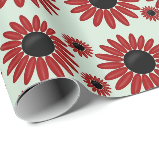 Soft Express Florals Velvet Geschenkpapier (Rolleneckpunkt)