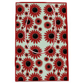 Soft Express Florals Velvet Mittlere Geschenktüte (Vorderseite)