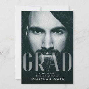 Soft Fade Large GRAD Modernes Script Foto Ankündigung