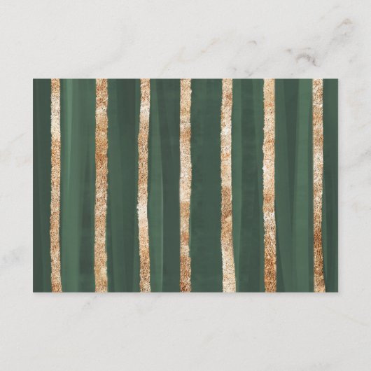 Soft Fall Pumpkin Botanische Blätter Windelwindeln Begleitkarte (Rückseite)