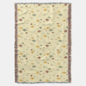 "Soft Fall Vibe" Verstreutes Blatt Decke (Vorderseite Vertikal)