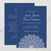 Soft Feather Dry Pampas Grass Mandala Wedding Einladung (Vorne/Hinten)