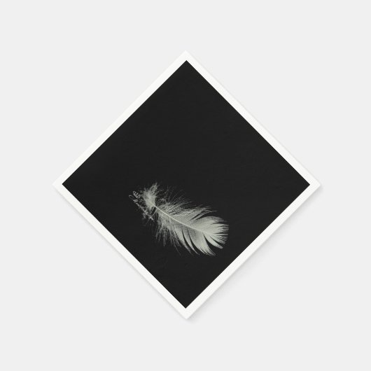 Soft Feather Elegance Serviette (Ecke)