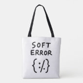 SOFT-FEHLER — Tasche von unvollkommenem Code (Rückseite)