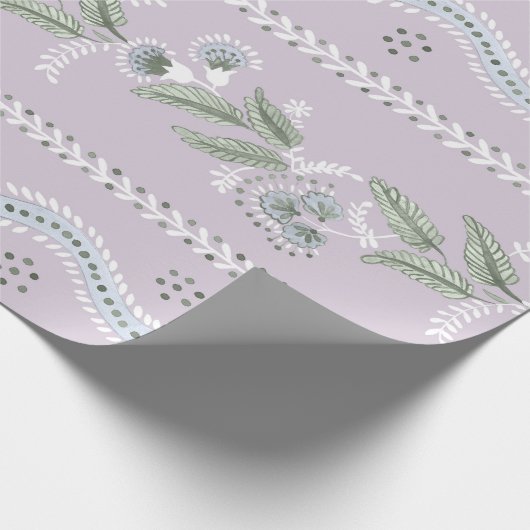 Soft Fernlines Geschenkpapier (Ecke)