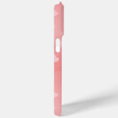 Soft Floating Pink Hearts Custom Case-Mate iPhone Hülle (Rückseite / Rechts)