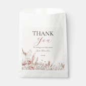 Soft Floral Baby in Bloom Baby Dusche Gefallen Beu Geschenktütchen (Vorderseite)