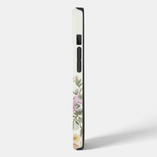 Soft Floral Elegante Case-Mate iPhone Hülle (Rückseite / Links)