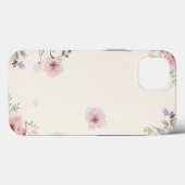 Soft Floral Elegante Case-Mate iPhone Hülle (Rückseite (Horizontal))