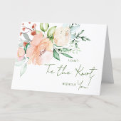 Soft Florals Brautparty Vorschlag Card Karte