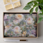 Soft Florals und Rose Seidenpapier (Geschenk)