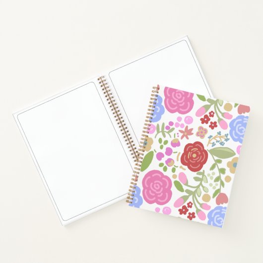 Soft Flowers Notizblock (Innenseite)