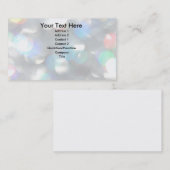 Soft Focus Lights Visitenkarte (Vorne/Hinten)