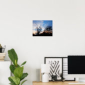 Soft Focus Sunset Print Poster (Heimbüro)