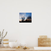 Soft Focus Sunset Print Poster (Küche)