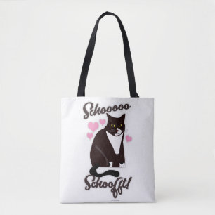 Soft Funny Cat Slogan Tasche
