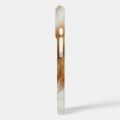 Soft Fur Textil Handy Case - Calico Cat Ästhetik (Rückseite / Links)