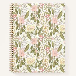 Soft Garden wedding Notizblock
