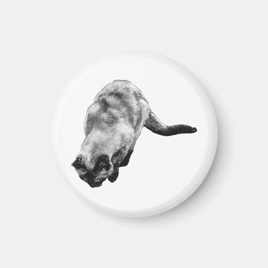 Soft Gaze, Calm Reminder Magnet (Vorne)