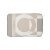 Soft Geometric Blocks – Simple and Sleek Badematte (Vorderseite)