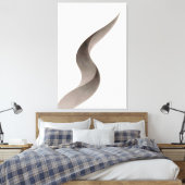 Soft Geometry of Stillness Leinwanddruck (Insitu (Schlafzimmer))