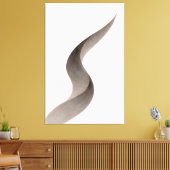 Soft Geometry of Stillness Leinwanddruck (Insitu (Wohnzimmer))