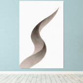 Soft Geometry of Stillness Leinwanddruck (Insitu (Holzboden))