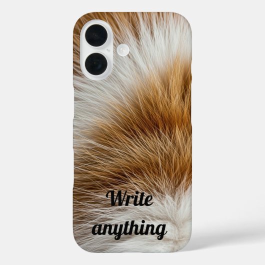 Soft Ginger Tabby Fellstruktur iPhone-Hülle Case-Mate iPhone Hülle (Rückseite)